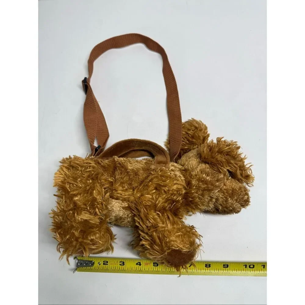 Unipak Brown Plush Dog Bag
